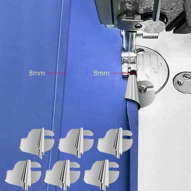 3mm-10mm Stainless Steel Sewing Rolled Hemmer Foot Durable Sewing Machine  Presser Foot DIY Crafts Hemming Puller Sewing Tools - AliExpress